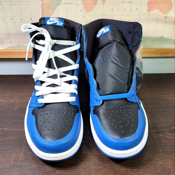 BRAND NEW Jordan 1 Retro High OG Dark Marina Blue Men's Size 11.0 - Picture 3 of 7
